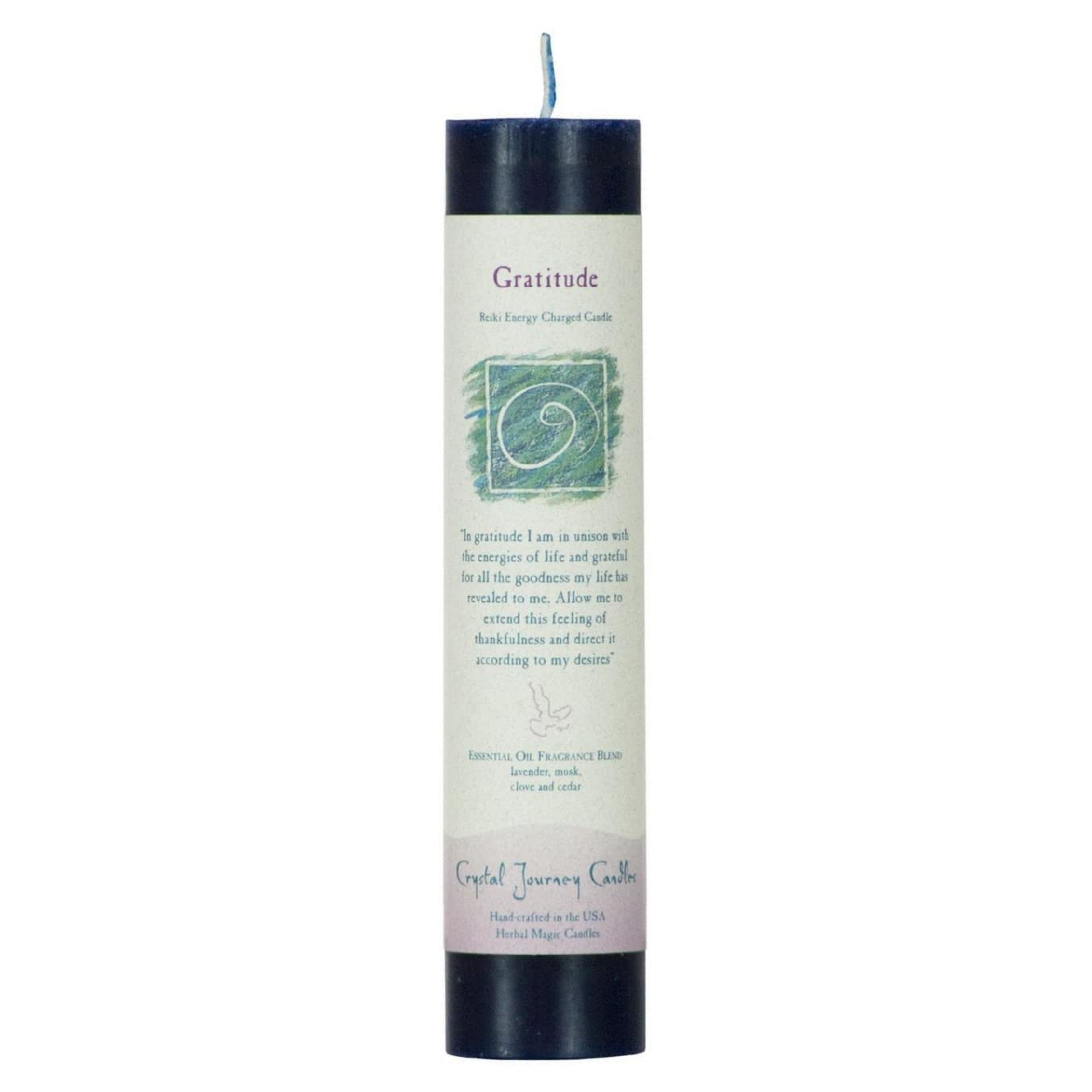 "Gratitude" Reiki Essential Oils Candle