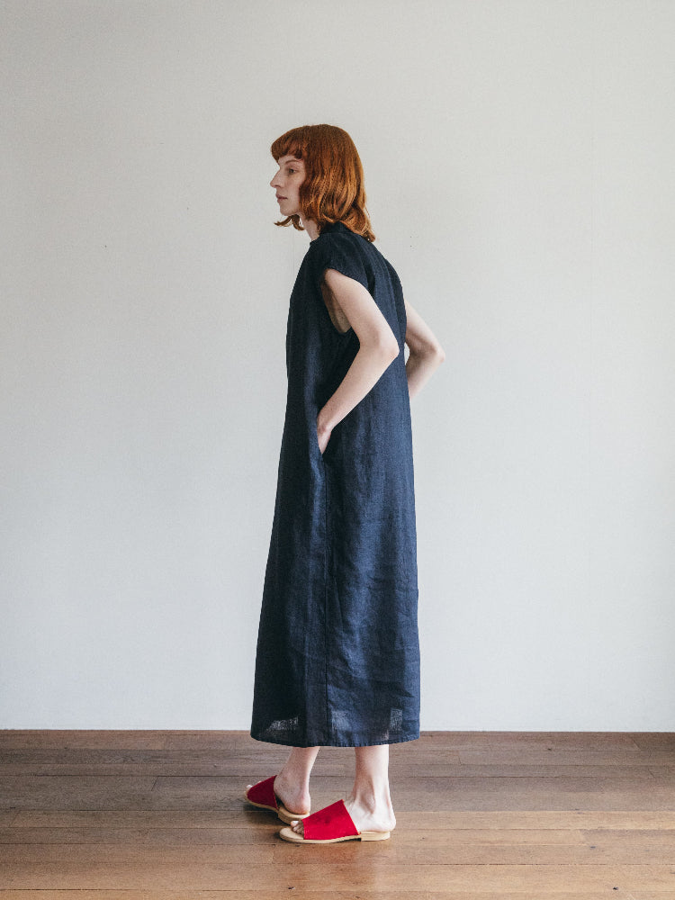 Riia Dress Nuit | Fog Linen