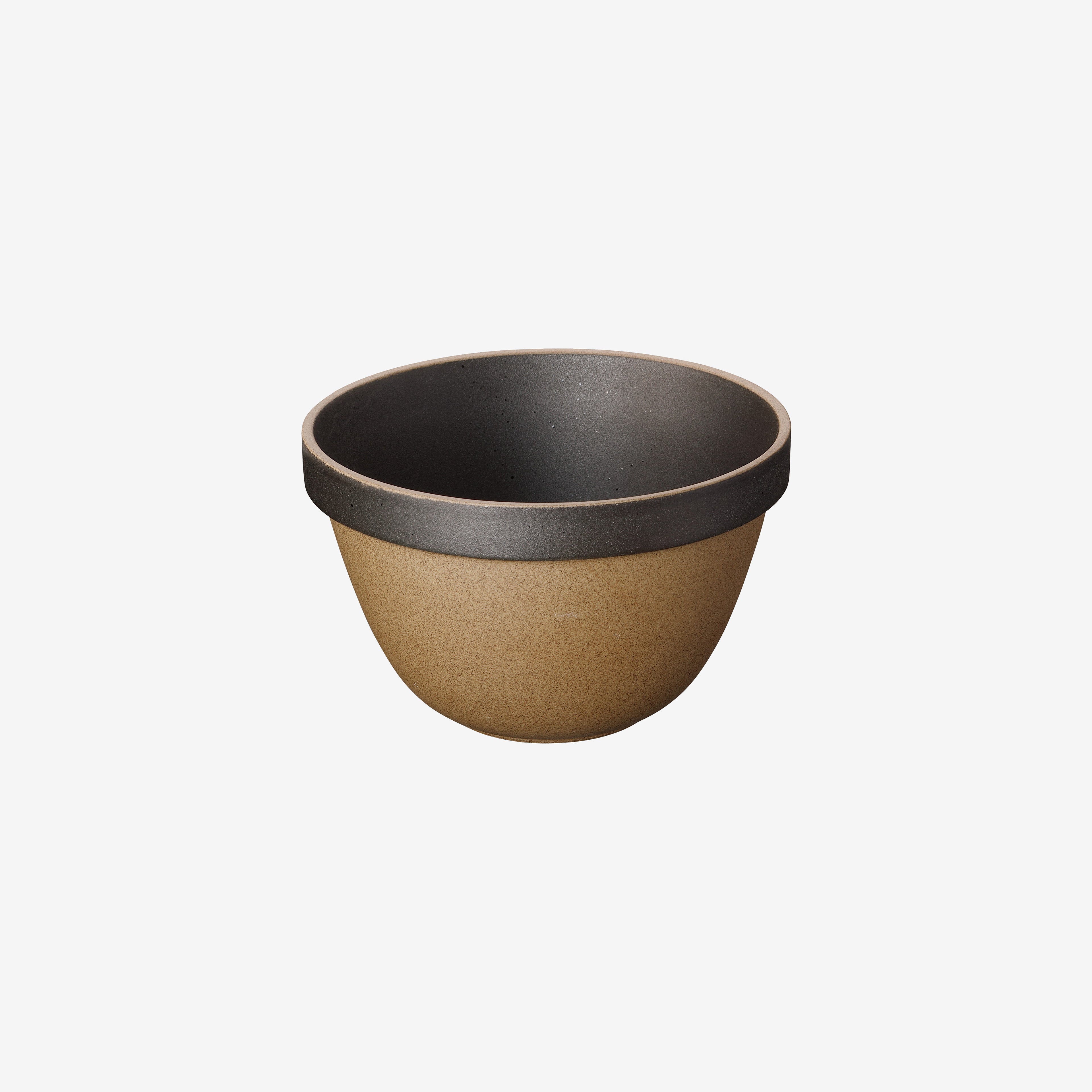 6" Black Deep Round Ceramic bowl | Hasami Porcelain