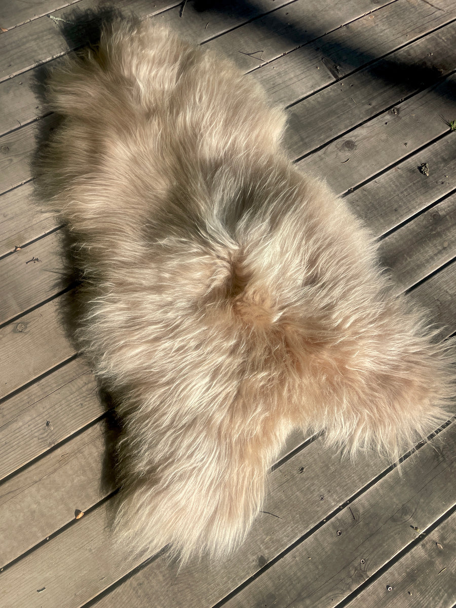 Luella Dark Ash Icelandic Sheepskin Rug
