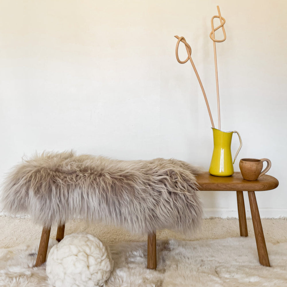 Faye Amber Icelandic Sheepskin Rug/Throw