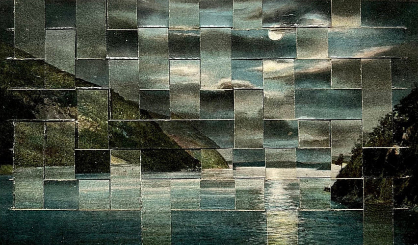 "Hudson River in Moonlight" 2025 | Carole P. Kunstadt