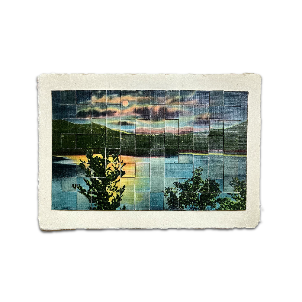 "Moonlight on Lake" 2022 | Carole P. Kunstadt