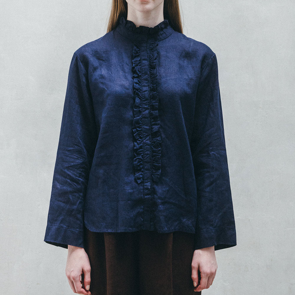 Blue Indigo Arabella Top | Fog Linen