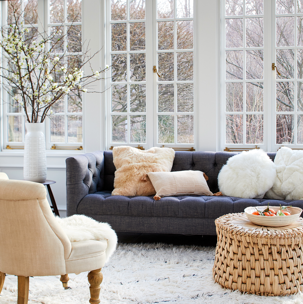 Champagne Alpaca 20" Pillow