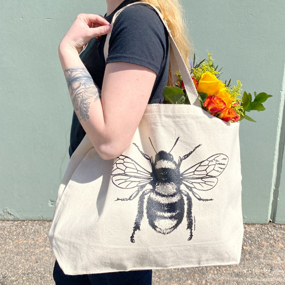 bee-cotton-canvas-tote-bag