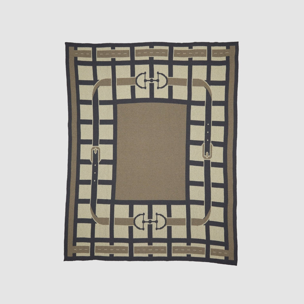 beige-equestrian-lattice-reversible-blanket