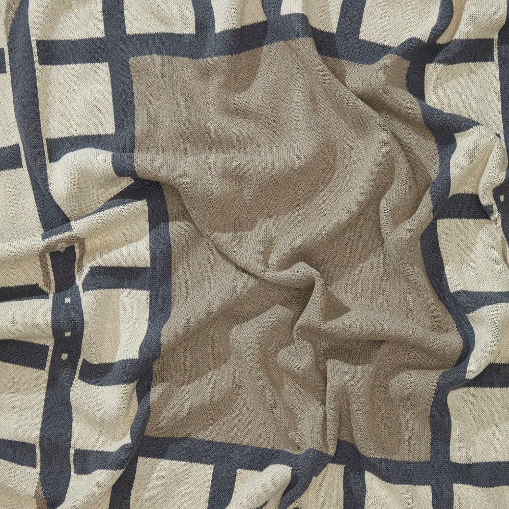 beige-equestrian-lattice-reversible-blanket