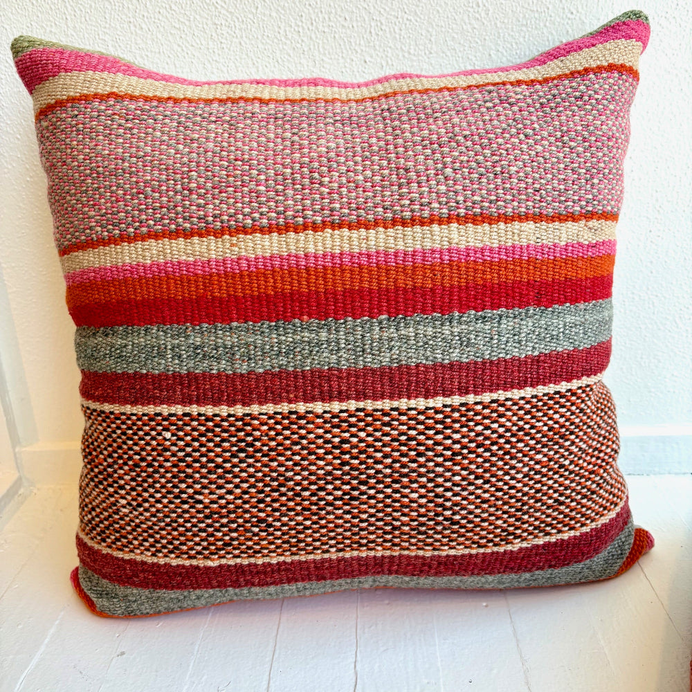 Peruvian Frazada Woven Pillow