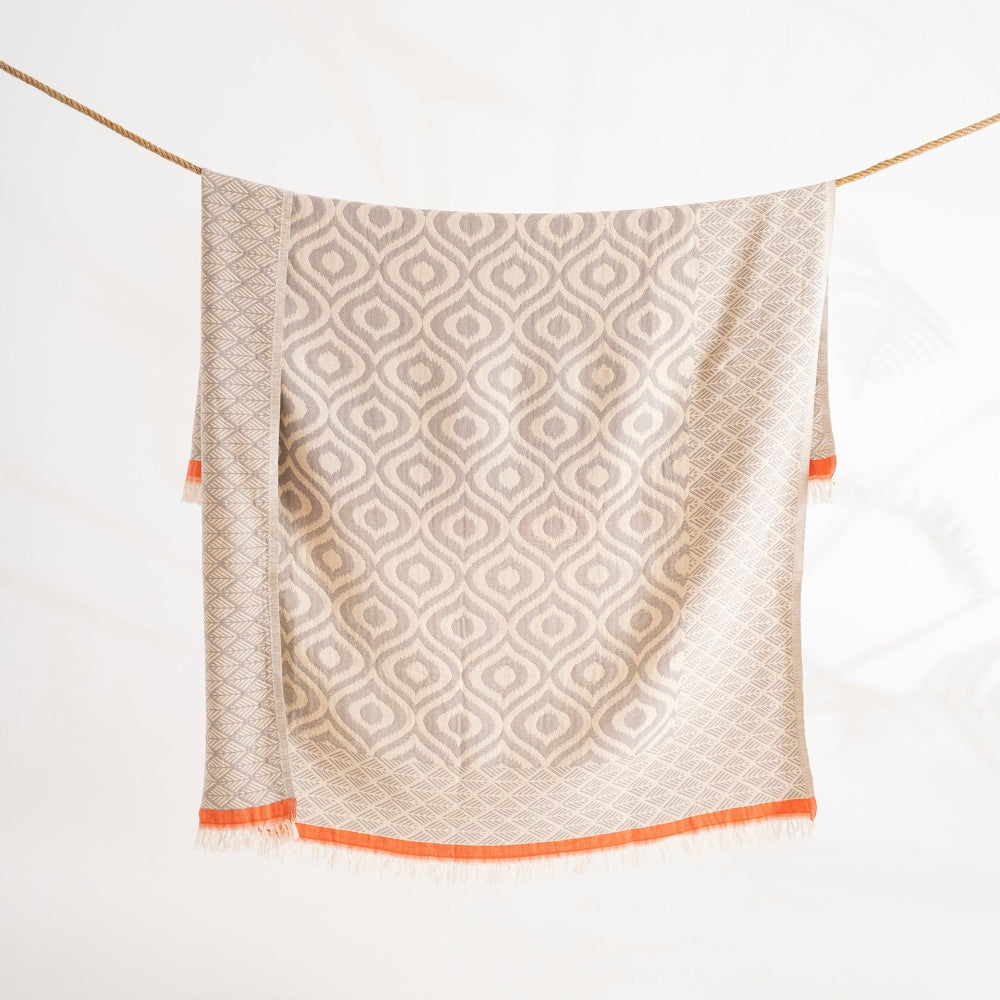 geometric-cotton-throw-blanket