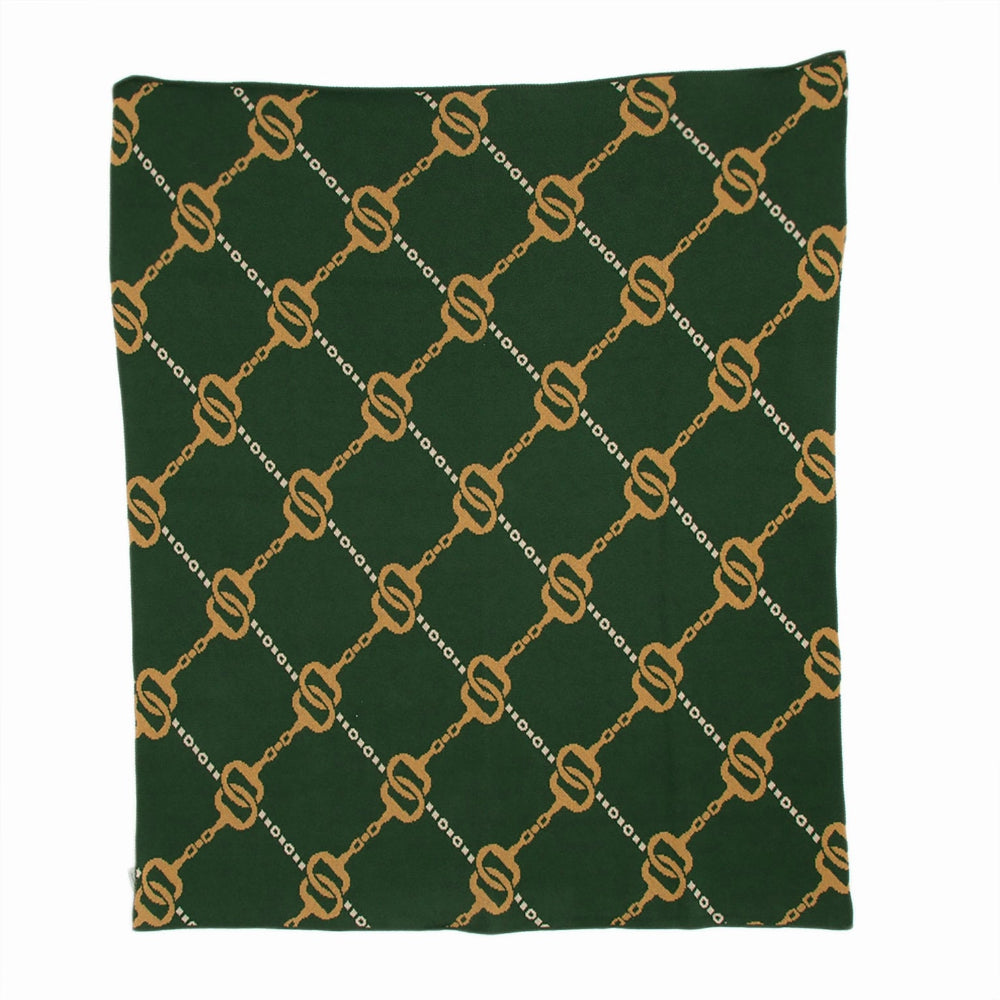 green-equestrian-house-of-bits-throw-blanket
