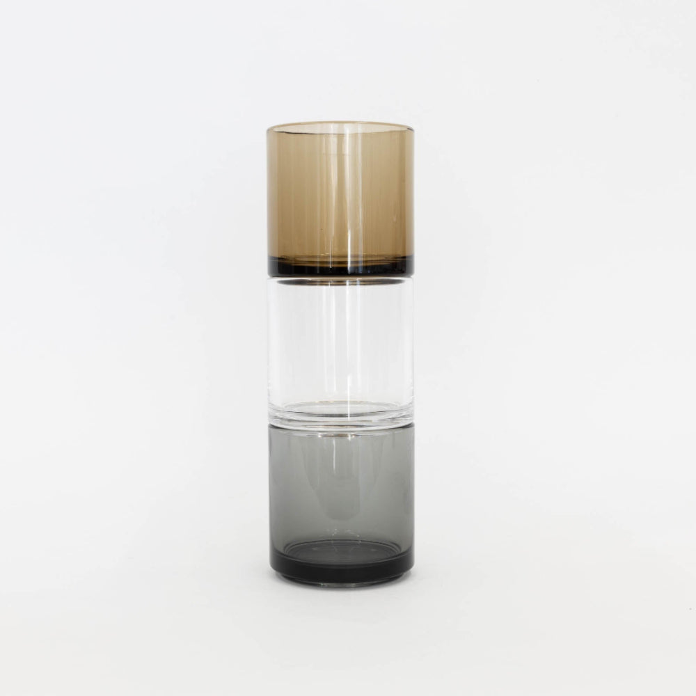 hasami stacked glass tumblers