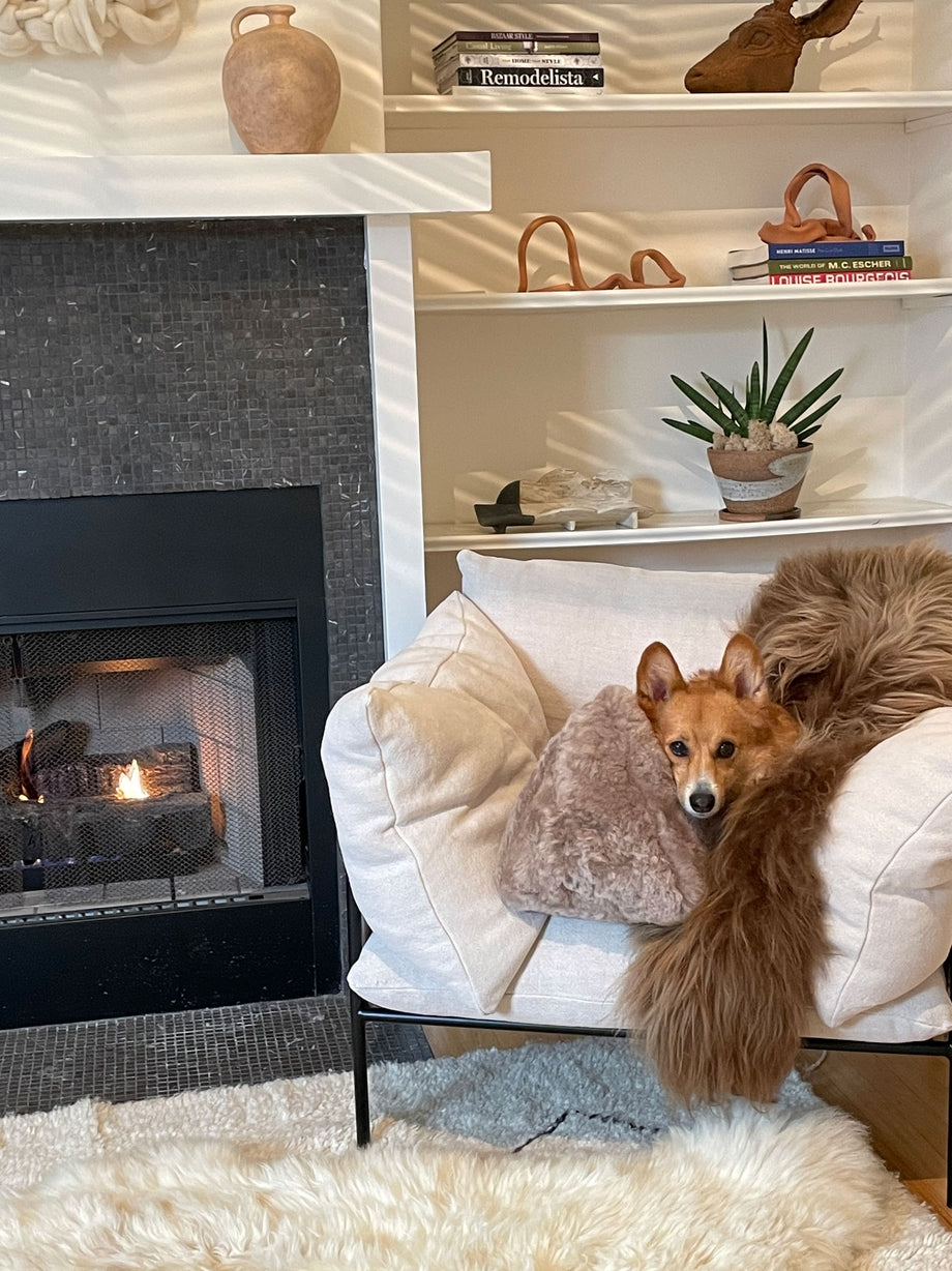 Hazel Icelandic Sheepskin Rug/Throw