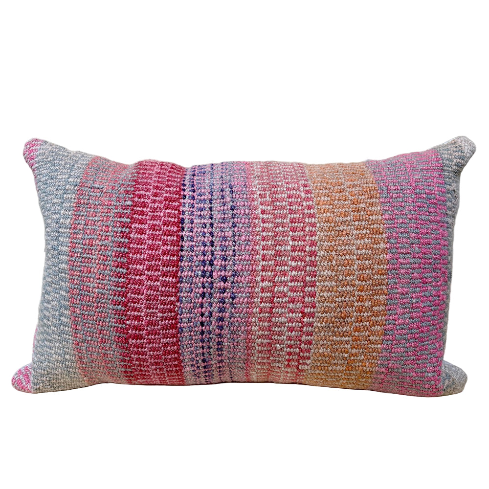 Peruvian Frazada Woven Lumbar Pillow