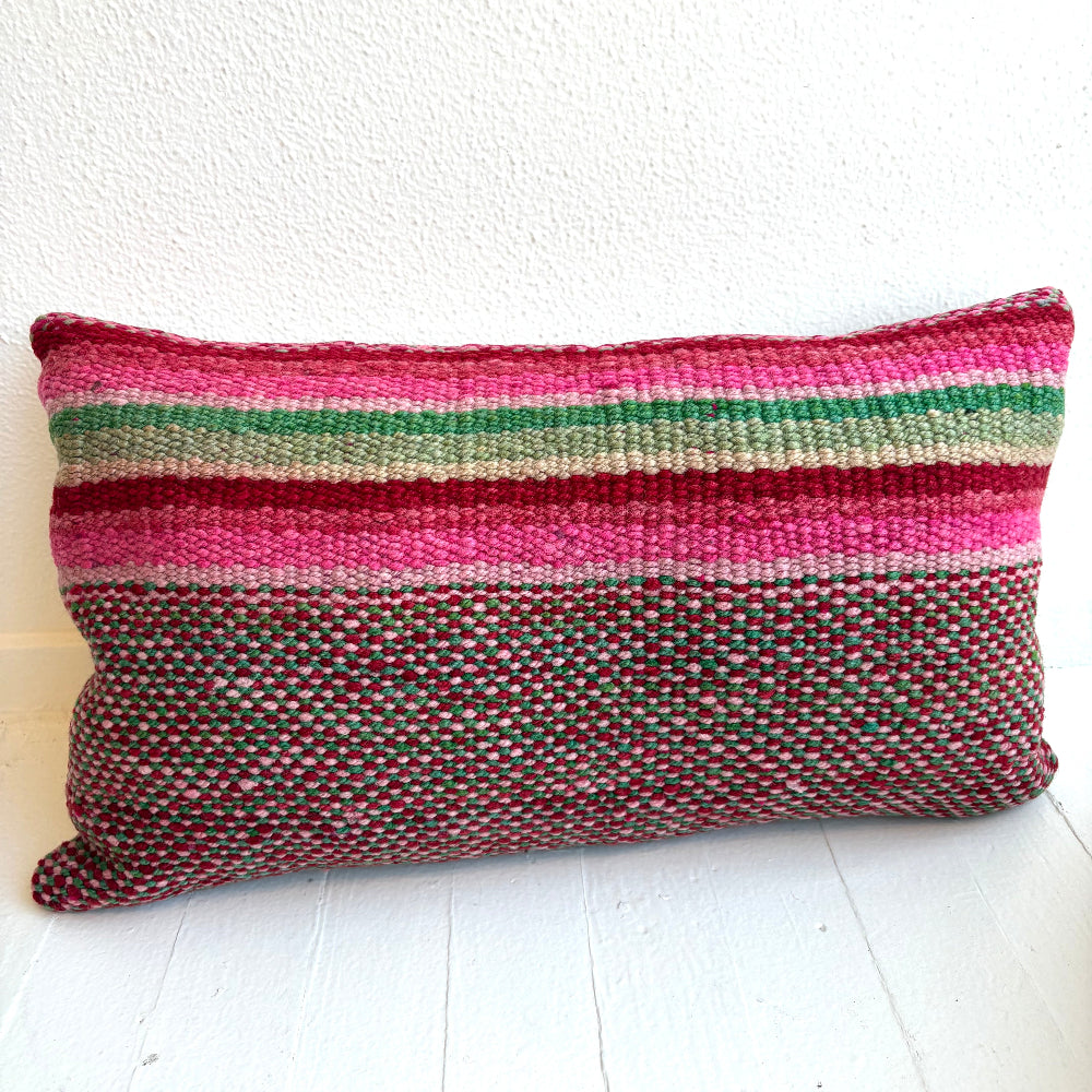Peruvian Frazada Woven Lumbar Pillow