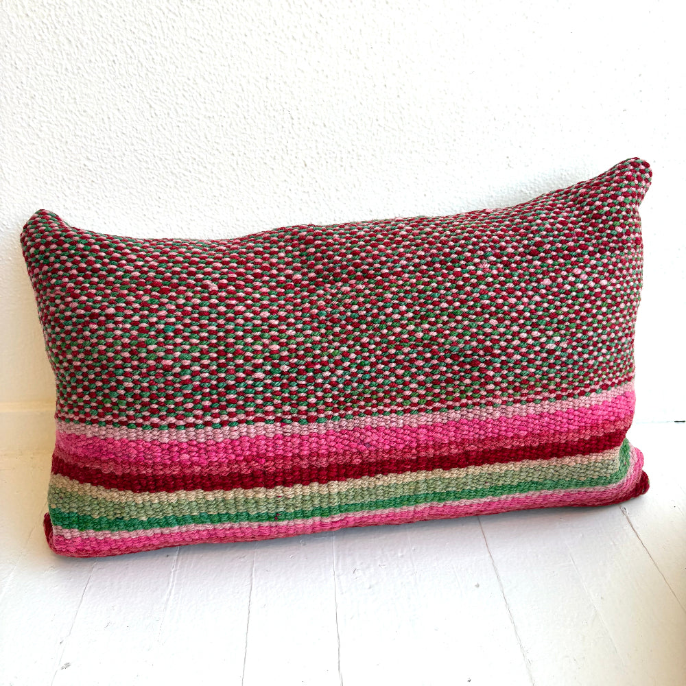 Peruvian Frazada Woven Lumbar Pillow