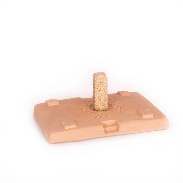 Log Cabin Incense Burner with 20 Count Box Pinon Incense